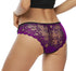 Sofishie Front Strappy Cheeky Panties - Purple - Large