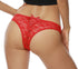 Sofishie Nightfall Lace Up Panties - Red - Large